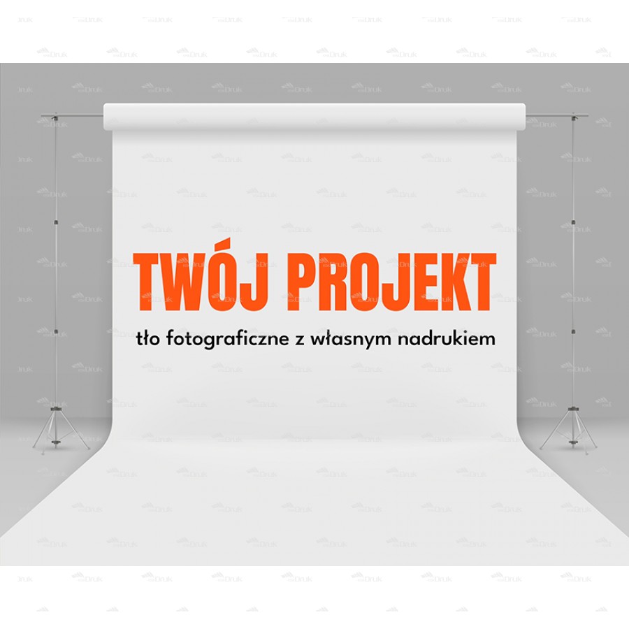 Tło fotograficzne z własnym nadrukiem – personalizuj swoje studio!